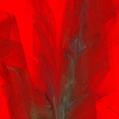 Fantezi kaotik renkli fraktal desen. Soyut Fraktal şekiller. 3D render resimde arka plan veya duvar kağıdı.