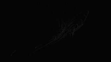 Fantezi kaotik renkli fraktal desen. Soyut Fraktal şekiller. 3D render resimde arka plan veya duvar kağıdı.