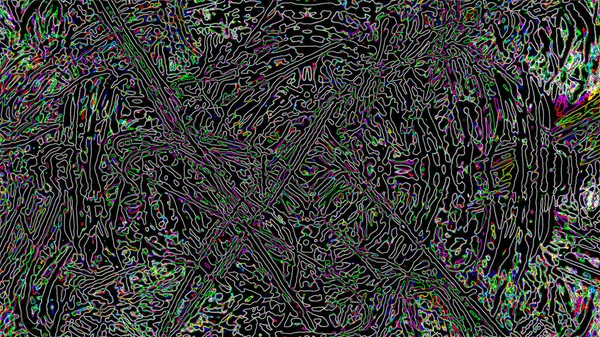 Fantasie Chaotische Kleurrijke Fractale Patroon Abstracte Fractale Vormen Rendering Afbeelding — Stockfoto