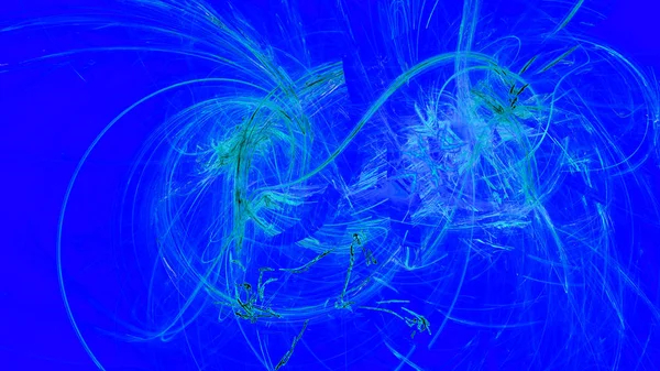 Fantezi kaotik renkli fraktal desen. Soyut Fraktal şekiller. 3D render resimde arka plan veya duvar kağıdı.