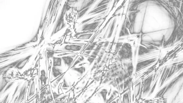 Fantezi kaotik renkli fraktal desen. Soyut Fraktal şekiller. 3D render resimde arka plan veya duvar kağıdı.