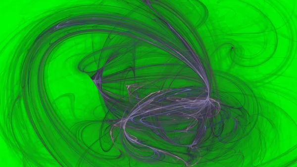 Fantezi kaotik renkli fraktal desen. Soyut Fraktal şekiller. 3D render resimde arka plan veya duvar kağıdı.