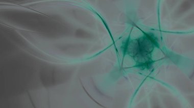 Fantezi kaotik renkli fraktal desen. Soyut Fraktal şekiller. 3D render resimde arka plan veya duvar kağıdı.