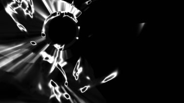 Fantezi kaotik renkli fraktal desen. Soyut Fraktal şekiller. 3D render resimde arka plan veya duvar kağıdı.