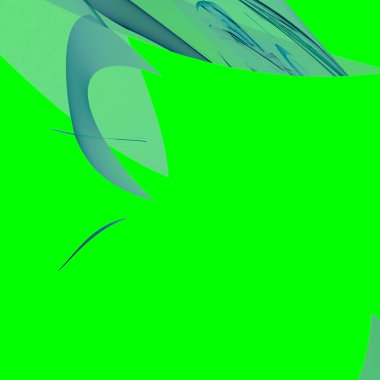 Fantezi kaotik renkli fraktal desen. Soyut Fraktal şekiller. 3D render resimde arka plan veya duvar kağıdı.