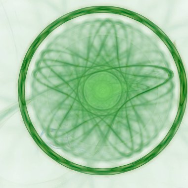 Fantezi kaotik renkli fraktal desen. Soyut Fraktal şekiller. 3D render resimde arka plan veya duvar kağıdı.