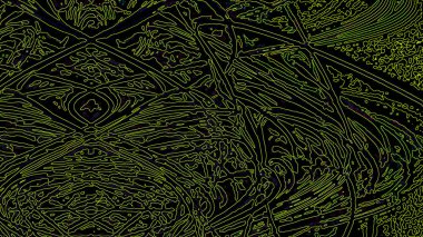 Fantezi kaotik renkli fraktal desen. Soyut Fraktal şekiller. 3D render resimde arka plan veya duvar kağıdı.