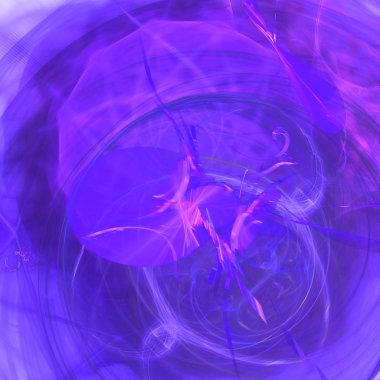 Fantezi kaotik renkli fraktal desen. Soyut Fraktal şekiller. 3D render resimde arka plan veya duvar kağıdı.