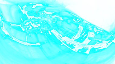 Fantezi kaotik renkli fraktal desen. Soyut Fraktal şekiller. 3D render resimde arka plan veya duvar kağıdı.