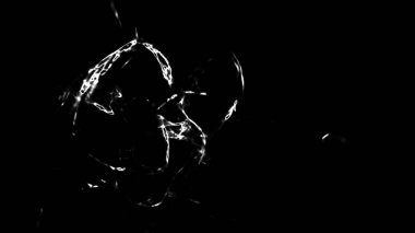 Fantezi kaotik renkli fraktal desen. Soyut Fraktal şekiller. 3D render resimde arka plan veya duvar kağıdı.