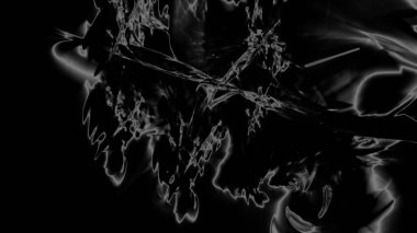 Fantezi kaotik renkli fraktal desen. Soyut Fraktal şekiller. 3D render resimde arka plan veya duvar kağıdı.