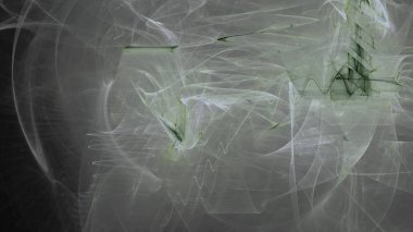 Fantezi kaotik renkli fraktal desen. Soyut Fraktal şekiller. 3D render resimde arka plan veya duvar kağıdı.