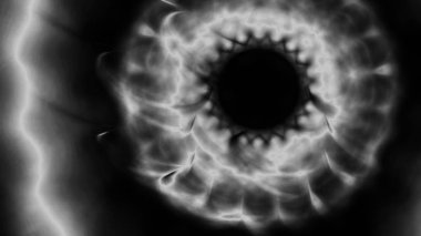 Fantezi kaotik renkli fraktal desen. Soyut Fraktal şekiller. 3D render resimde arka plan veya duvar kağıdı.