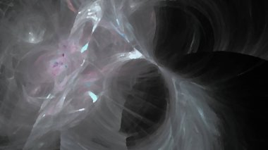 Fantezi kaotik renkli fraktal desen. Soyut Fraktal şekiller. 3D render resimde arka plan veya duvar kağıdı.