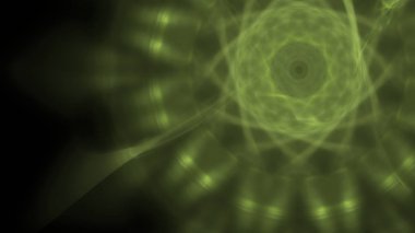 Fantezi kaotik renkli fraktal desen. Soyut Fraktal şekiller. 3D render resimde arka plan veya duvar kağıdı.