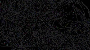 Fantezi kaotik renkli fraktal desen. Soyut Fraktal şekiller. 3D render resimde arka plan veya duvar kağıdı.