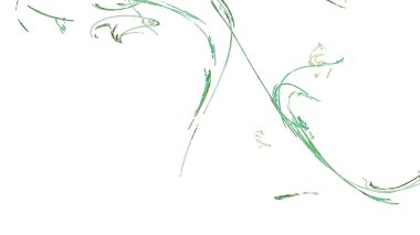 Fantezi kaotik renkli fraktal desen. Soyut Fraktal şekiller. 3D render resimde arka plan veya duvar kağıdı.