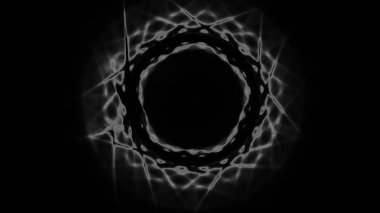 Fantezi kaotik renkli fraktal desen. Soyut Fraktal şekiller. 3D render resimde arka plan veya duvar kağıdı.