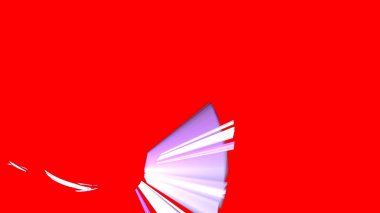 Fantezi kaotik renkli fraktal desen. Soyut Fraktal şekiller. 3D render resimde arka plan veya duvar kağıdı.