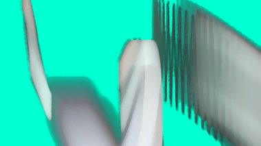 Fantezi kaotik renkli fraktal desen. Soyut Fraktal şekiller. 3D render resimde arka plan veya duvar kağıdı.