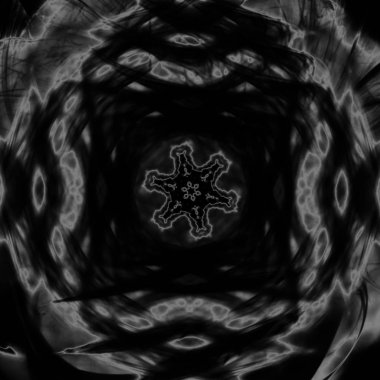 Fantezi kaotik renkli fraktal desen. Soyut Fraktal şekiller. 3D render resimde arka plan veya duvar kağıdı.