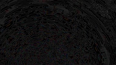 Fantezi kaotik renkli fraktal desen. Soyut Fraktal şekiller. 3D render resimde arka plan veya duvar kağıdı.