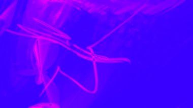 Fantezi kaotik renkli fraktal desen. Soyut Fraktal şekiller. 3D render resimde arka plan veya duvar kağıdı.