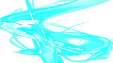 Fantezi kaotik renkli fraktal desen. Soyut Fraktal şekiller. 3D render resimde arka plan veya duvar kağıdı.