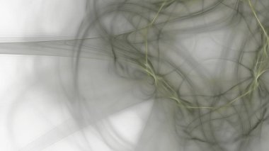 Fantezi kaotik renkli fraktal desen. Soyut Fraktal şekiller. 3D render resimde arka plan veya duvar kağıdı.