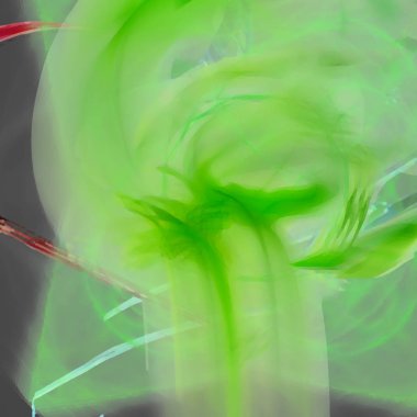 Fantezi kaotik renkli fraktal desen. Soyut Fraktal şekiller. 3D render resimde arka plan veya duvar kağıdı.