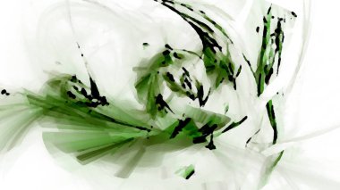 Fantezi kaotik renkli fraktal desen. Soyut Fraktal şekiller. 3D render resimde arka plan veya duvar kağıdı.