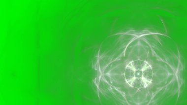 Fantezi kaotik renkli fraktal desen. Soyut Fraktal şekiller. 3D render resimde arka plan veya duvar kağıdı.