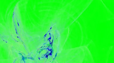 Fantezi kaotik renkli fraktal desen. Soyut Fraktal şekiller. 3D render resimde arka plan veya duvar kağıdı.