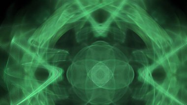 Fantezi kaotik renkli fraktal desen. Soyut Fraktal şekiller. 3D render resimde arka plan veya duvar kağıdı.