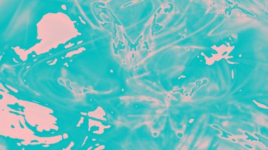 Fantezi kaotik renkli fraktal desen. Soyut Fraktal şekiller. 3D render resimde arka plan veya duvar kağıdı.