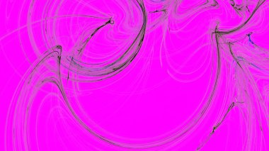 Fantezi kaotik renkli fraktal desen. Soyut Fraktal şekiller. 3D render resimde arka plan veya duvar kağıdı.