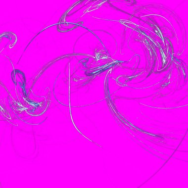 Fantezi kaotik renkli fraktal desen. Soyut Fraktal şekiller. 3D render resimde arka plan veya duvar kağıdı.