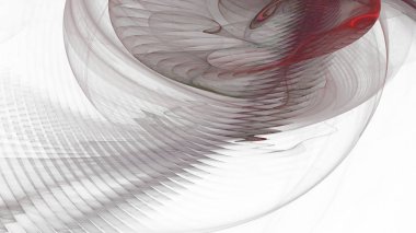 Fantezi kaotik renkli fraktal desen. Soyut Fraktal şekiller. 3D render resimde arka plan veya duvar kağıdı.