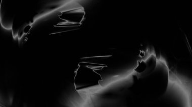 Fantezi kaotik renkli fraktal desen. Soyut Fraktal şekiller. 3D render resimde arka plan veya duvar kağıdı.