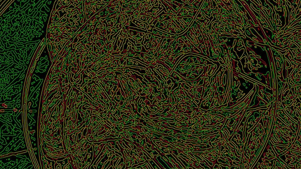 Fantezi kaotik renkli fraktal desen. Soyut Fraktal şekiller. 3D render resimde arka plan veya duvar kağıdı.