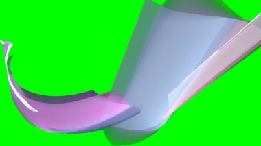 Fantezi kaotik renkli fraktal desen. Soyut Fraktal şekiller. 3D render resimde arka plan veya duvar kağıdı.