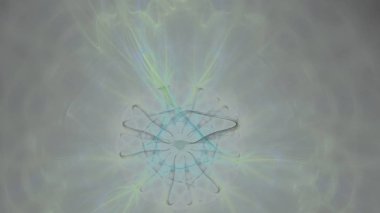 Fantezi kaotik renkli fraktal desen. Soyut Fraktal şekiller. 3D render resimde arka plan veya duvar kağıdı.