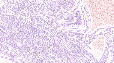 Fantezi kaotik renkli fraktal desen. Soyut Fraktal şekiller. 3D render resimde arka plan veya duvar kağıdı.