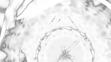 Fantezi kaotik renkli fraktal desen. Soyut Fraktal şekiller. 3D render resimde arka plan veya duvar kağıdı.