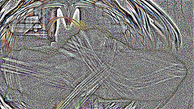 Fantezi kaotik renkli fraktal desen. Soyut Fraktal şekiller. 3D render resimde arka plan veya duvar kağıdı.