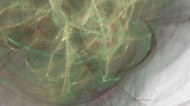 Fantezi kaotik renkli fraktal desen. Soyut Fraktal şekiller. 3D render resimde arka plan veya duvar kağıdı.