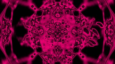 Fantezi kaotik renkli fraktal desen. Soyut Fraktal şekiller. 3D render resimde arka plan veya duvar kağıdı.