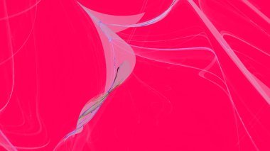 Fantezi kaotik renkli fraktal desen. Soyut Fraktal şekiller. 3D render resimde arka plan veya duvar kağıdı.