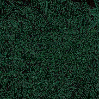 Fantezi kaotik renkli fraktal desen. Soyut Fraktal şekiller. 3D render resimde arka plan veya duvar kağıdı.