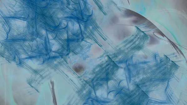 Fantezi kaotik renkli fraktal desen. Soyut Fraktal şekiller. 3D render resimde arka plan veya duvar kağıdı.